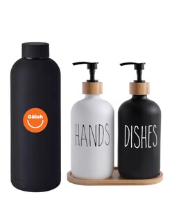 Foto 1 | Dispensador De Jabón Liquido + Termo Güish Gratis