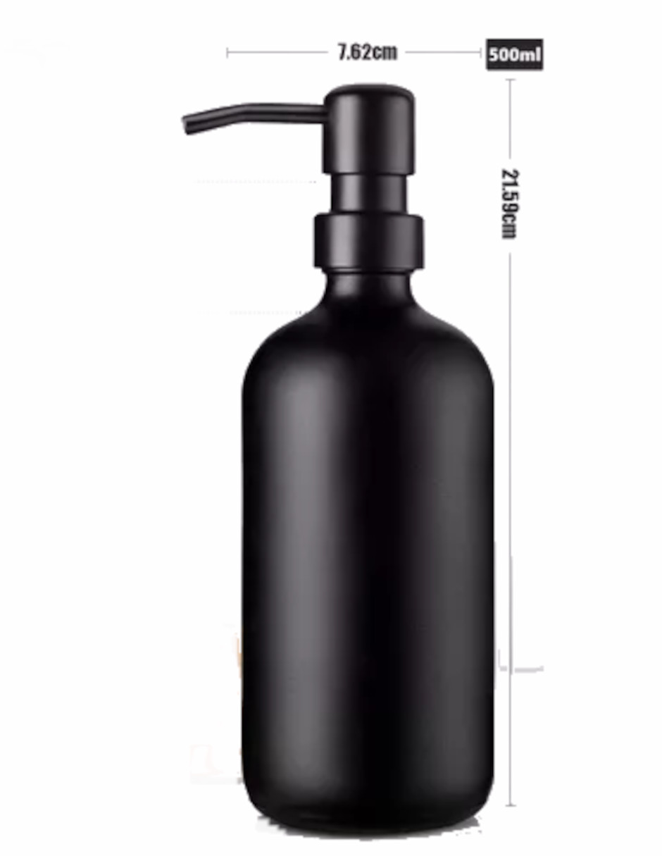 Foto 4 pulgar | Dispensador De Jabon Color Negro 2 Pzas + Termo Güish Gratis