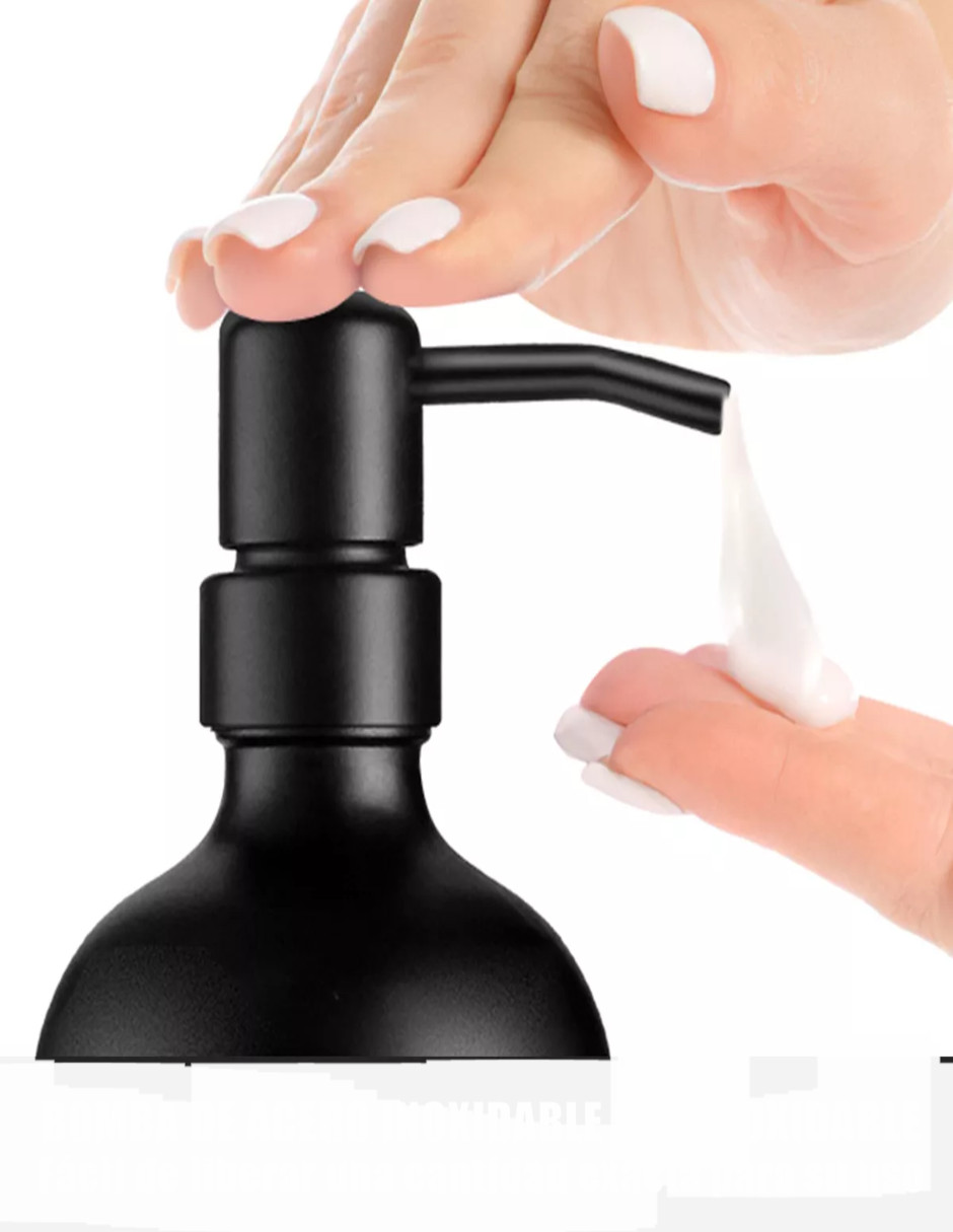 Foto 5 pulgar | Dispensador De Jabon Color Negro 2 Pzas + Termo Güish Gratis