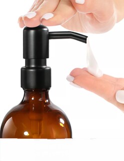 Foto 4 | Dispensador De Jabón 2 Pzas Color Marrón + Termo Güish Gratis
