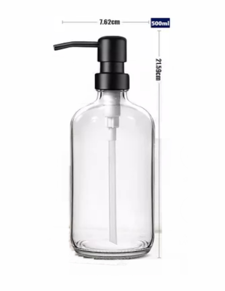 Foto 4 pulgar | Dispensador De Jabón 2 Pzas Transparente + Termo Güish Gratis