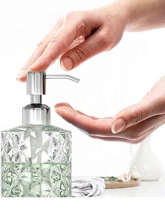Foto 3 | 2 Xtellar Dispensadores Multiusos De Vidrio De Jabón Dliquido 350ml