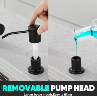 Foto 3 | Dispensador Xtellar De Jabón Para Fregadero De Cocina De Acero Inoxidable