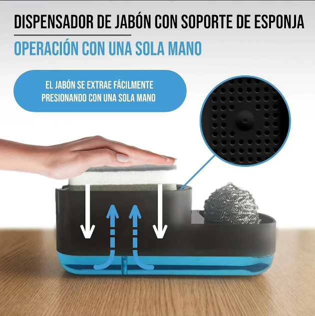 Foto 4 pulgar | Dispensador Xtellar de Jabón Líquido para Esponja
