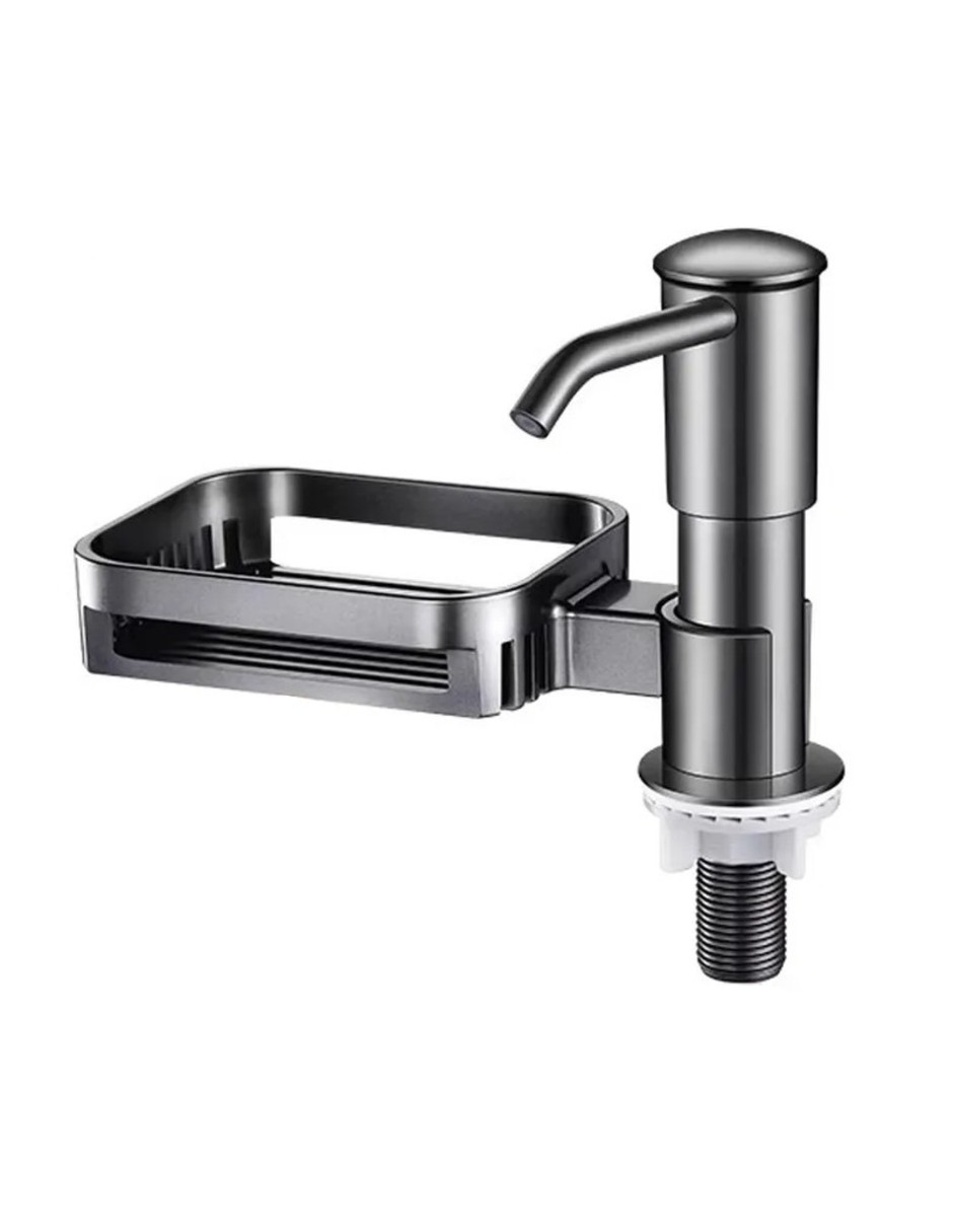 Foto 3 pulgar | Dispensador De Jabon Liquido Con Porta Esponja + Gratis Termo Güish De Regalo
