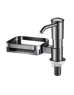 Foto 2 | Dispensador De Jabon Liquido Con Porta Esponja + Gratis Termo Güish De Regalo