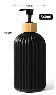 Foto 2 | Xtellar Dispensador De Jabón Líquido Multiusos Y Elegante, 540 Ml, Con Etiquetas