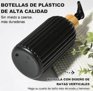 Foto 4 | Xtellar Dispensador De Jabón Líquido Multiusos Y Elegante, 540 Ml, Con Etiquetas