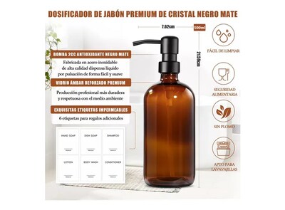 Foto 2 | Dispensadores de Vidrio Xtellar 2 Pack