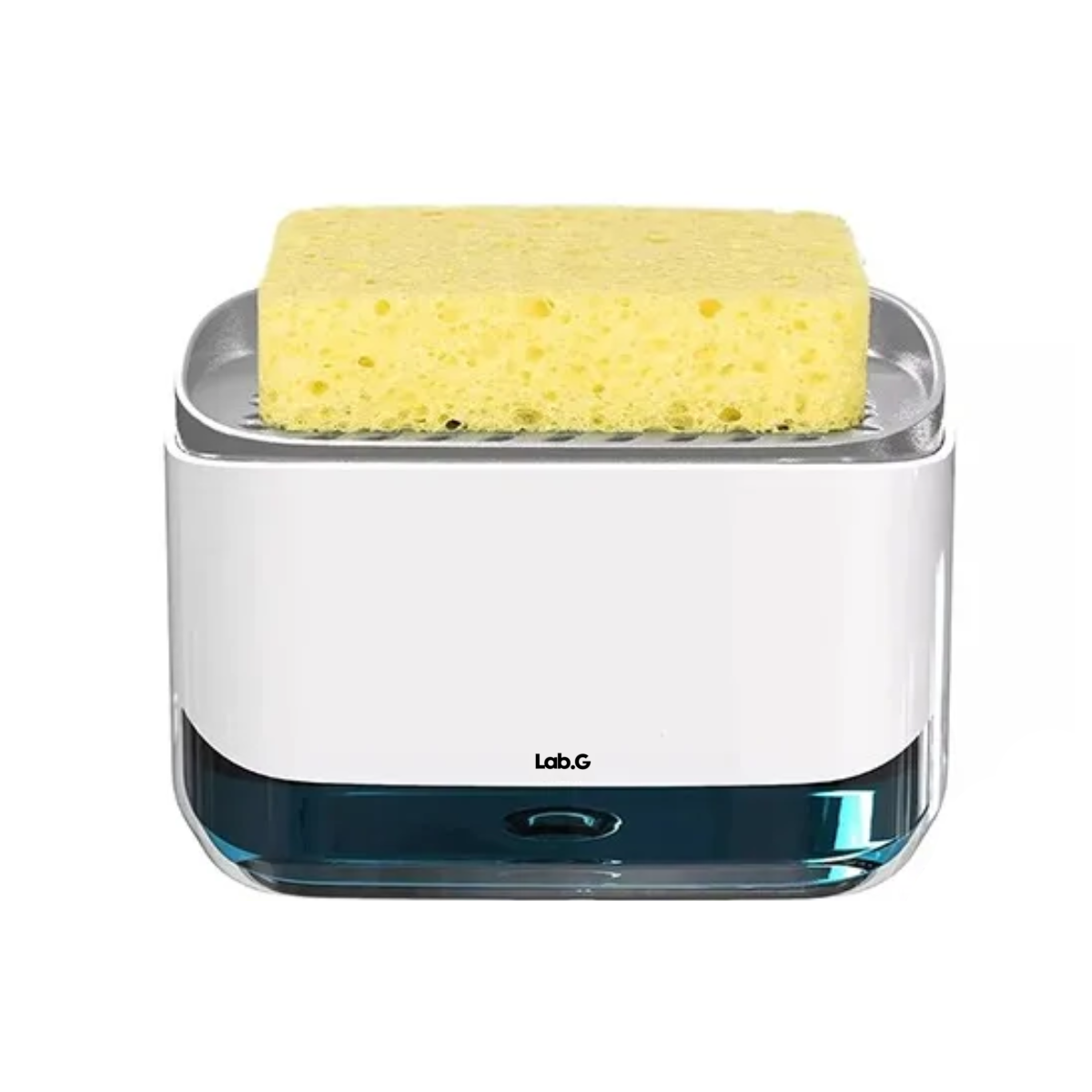 Dispensador De Jabón Para Cocina, Dispensador De Líquido Gel Lab.g Blanco