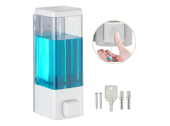 Xtellar Dispensador De Jabón Líquido, Champú Y Desinfectante, Elegante Y Duradero 500ml