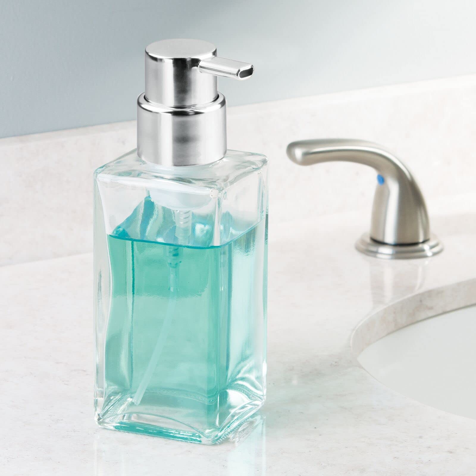 Foto 4 pulgar | Dispensador De Jabón Espumoso Para Manos Mdesign Glass  414 Ml  Paquete De 2 - Venta Internacional.