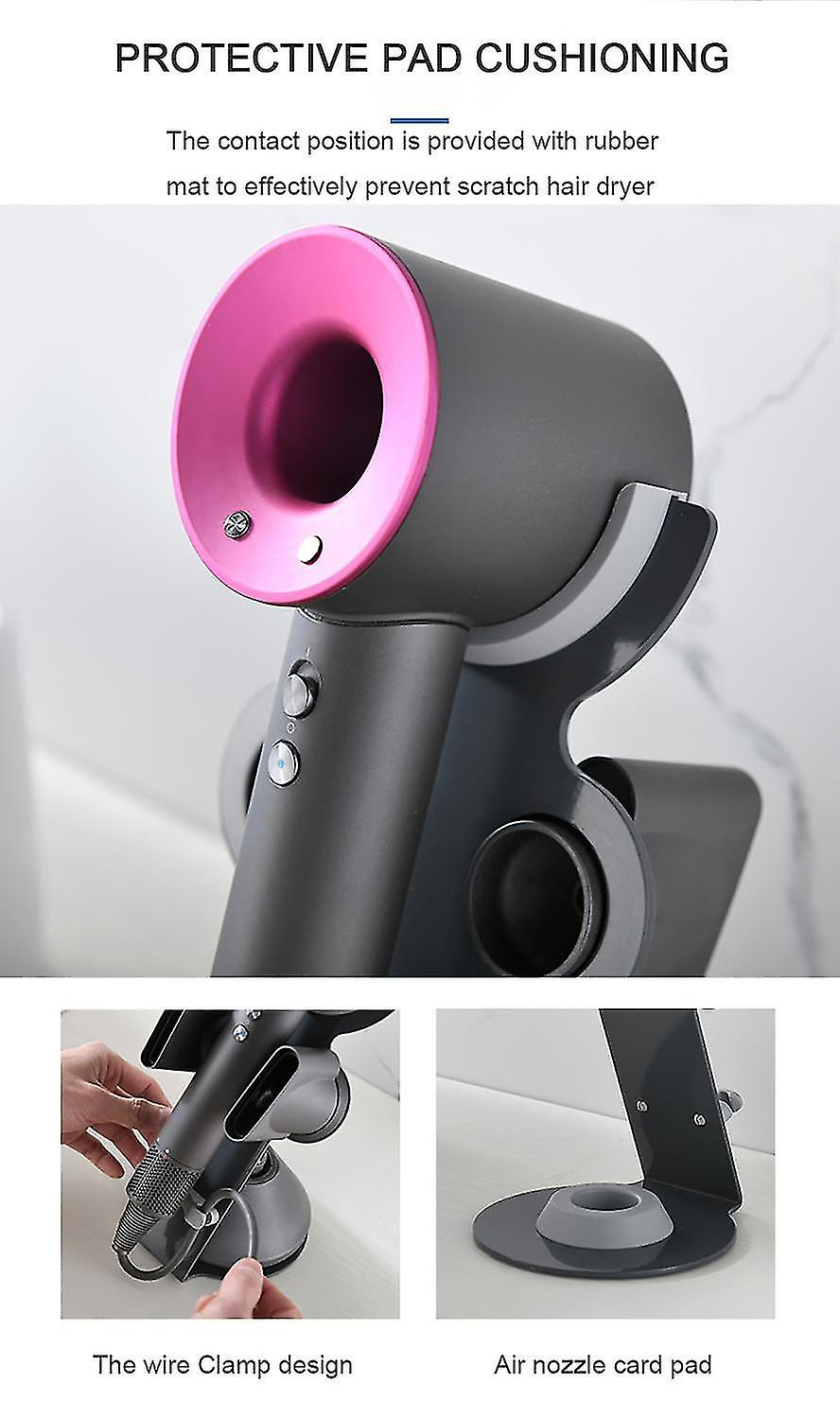 Foto 5 | Soporte Organizador Para Secador De Pelo Dyson  Color Gris - Venta Internacional.