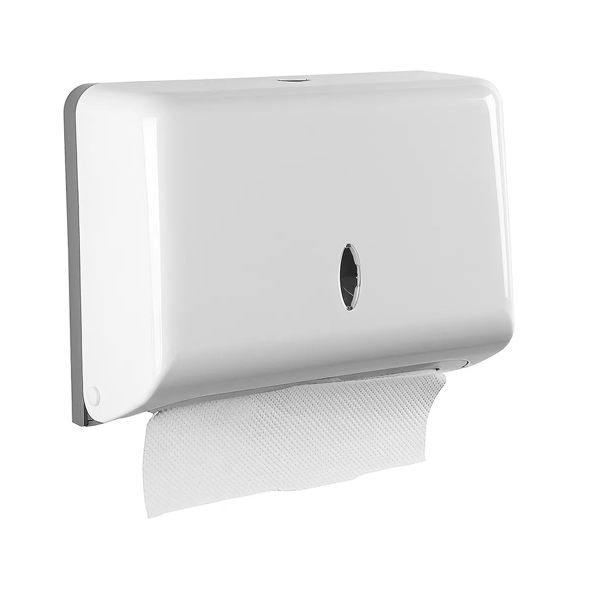 Dispensador De Papel Toallas Sanitas Para Cocina Y Baños Eo Safe Imports Esi-17689 Blanco