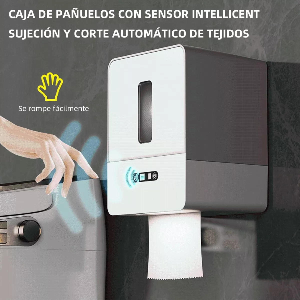 Foto 3 pulgar | Despachador de Papel Eo Safe Imports para Baño
