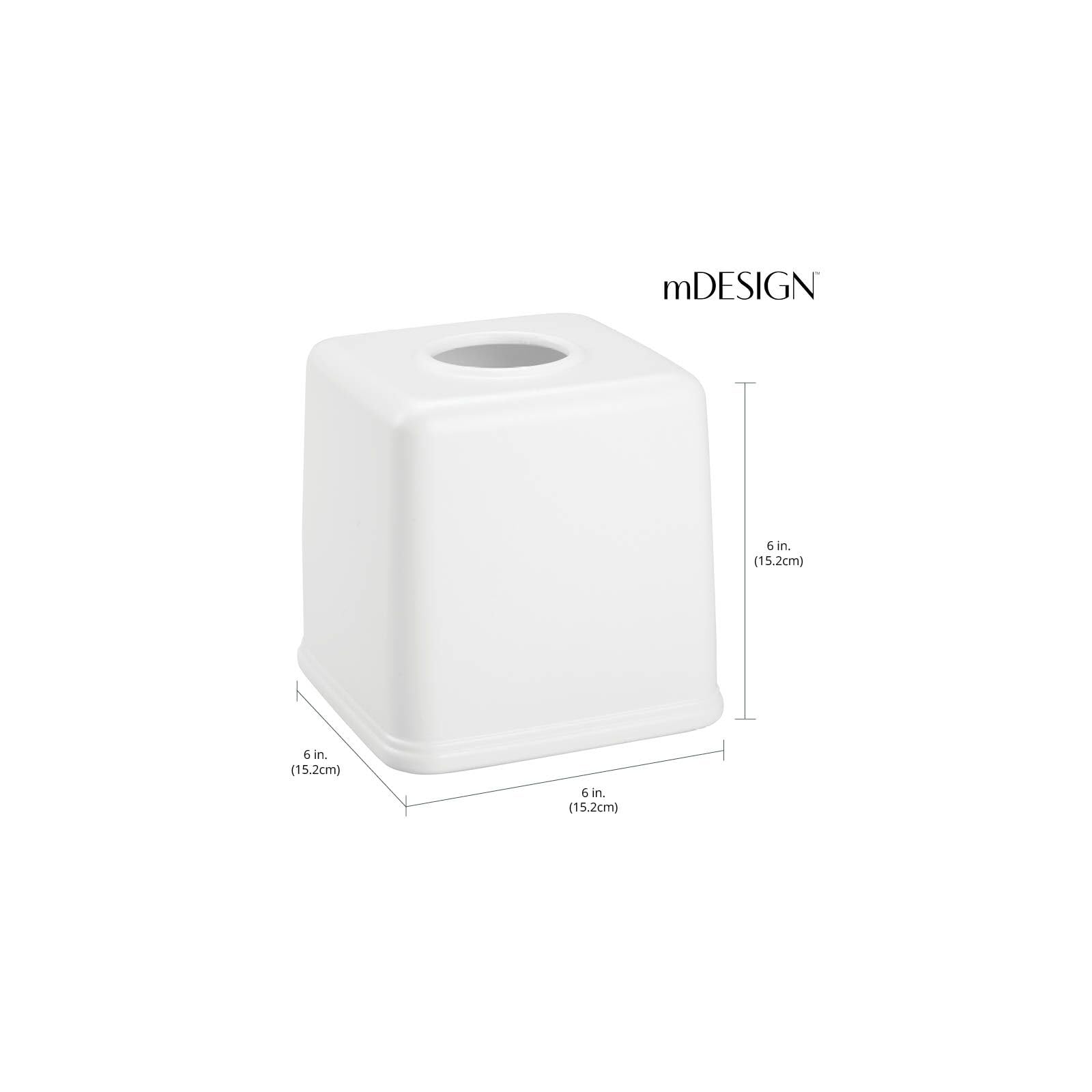 Foto 5 pulgar | Funda Para Pañuelos Faciales  Diseño M  Plástico  Color Blanco - Venta Internacional.