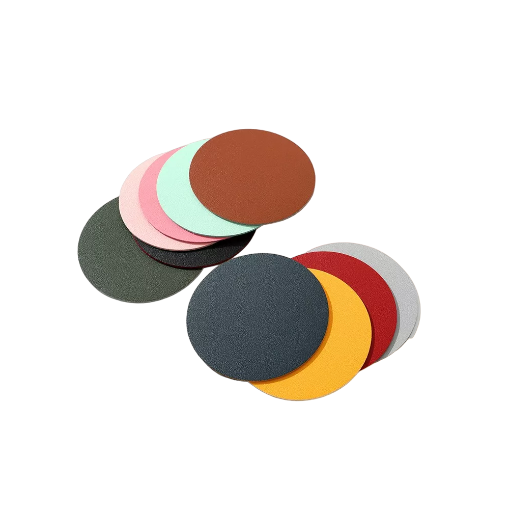Foto 1 | Posavasos Antideslizantes Grandes 10 Cm 10 Piezas Bicolor