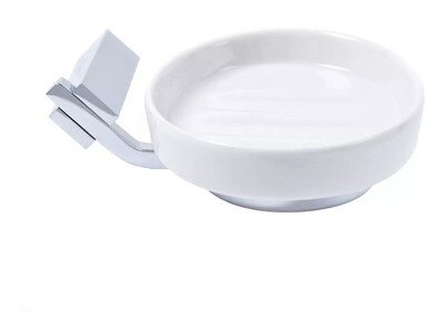 Foto 3 | Jabonera de Cristal Gravita AB 1906.5A 05 color Blanco