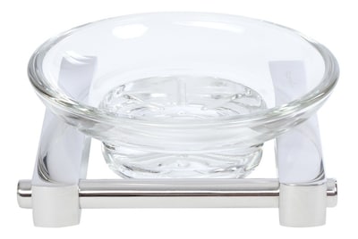 Foto 4 | Jabonera de Cristal con Base Gravita AB 1913.5A 46 color Plata