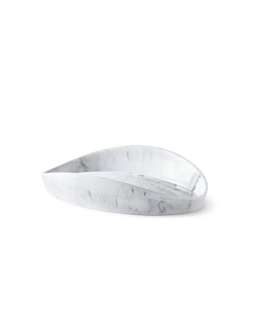 Foto 2 pulgar | Jabonera Curva para Regadera Diseño Mármol