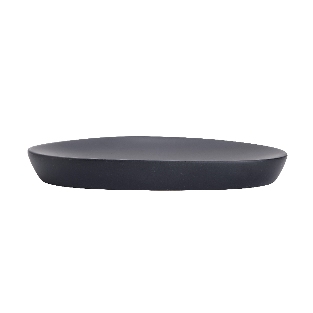 Jabonera Zense Holanda BPO-0462C-02 Negro Polirresina