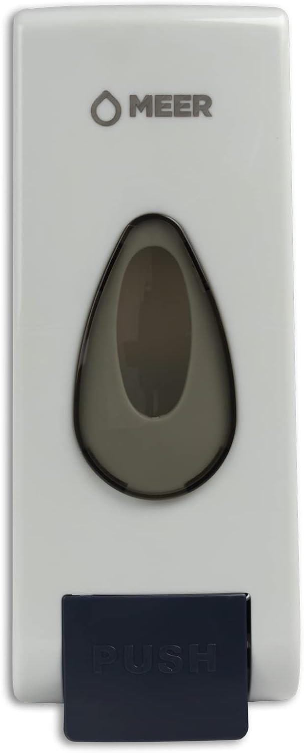 Foto 8 pulgar | Dispensadores De Jabón De Plástico, Color Blanco Con Capacidad De 600 Ml C/u (incluye 2 Despachadores De Jabon