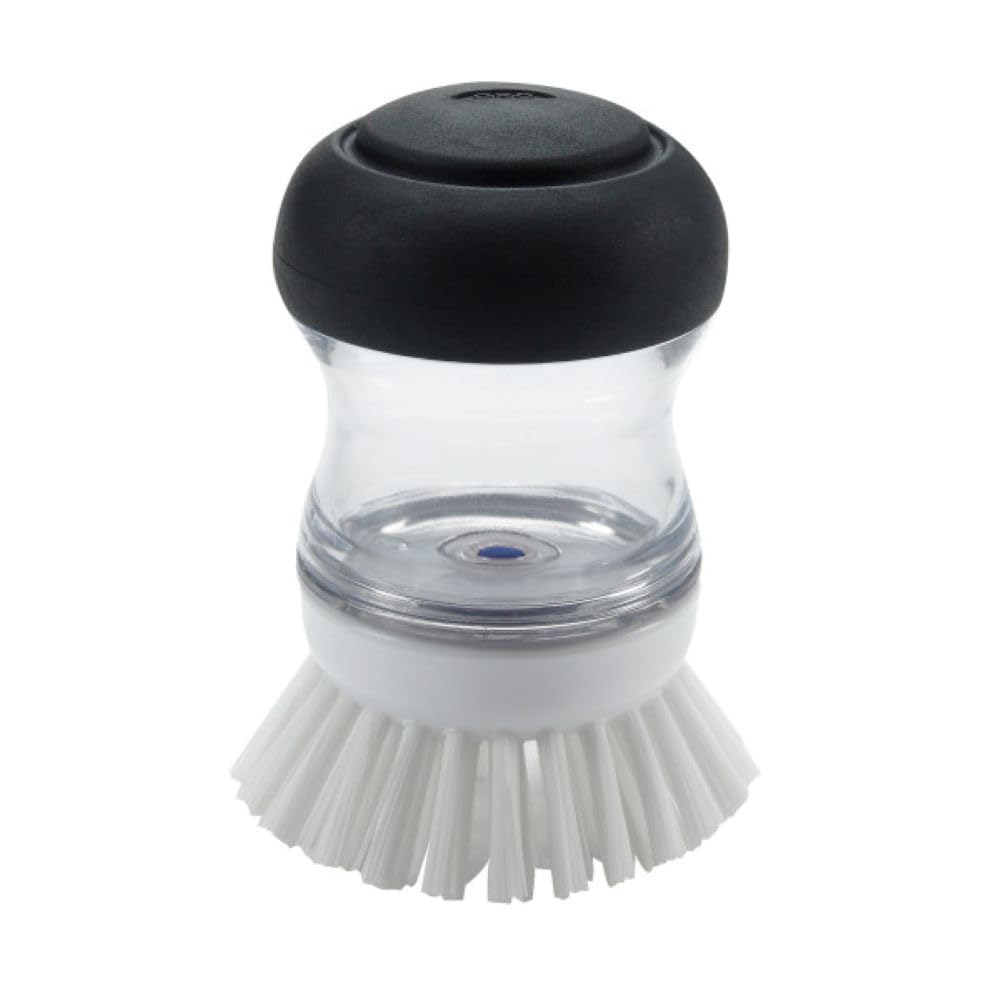 Foto 2 pulgar | Cepillo Dispensador De Jabón Oxo Good Grips, Color Negro, Transparente Y Blanco - Venta Internacional.