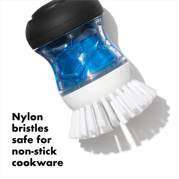 Foto 4 pulgar | Cepillo Dispensador De Jabón Oxo Good Grips, Color Negro, Transparente Y Blanco - Venta Internacional.
