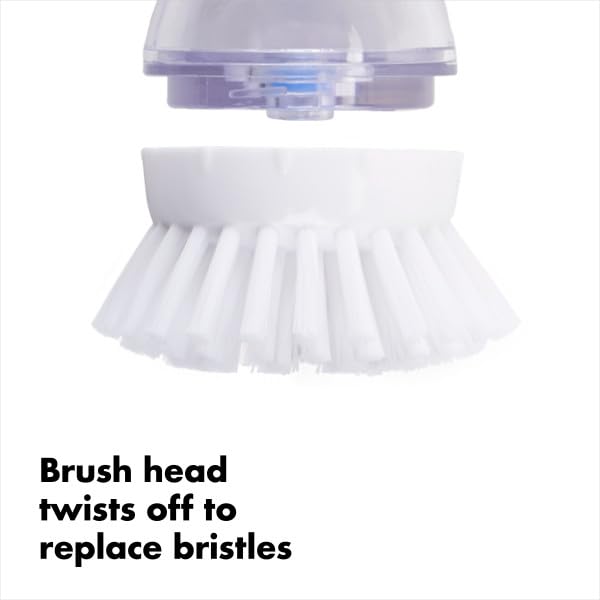 Foto 5 | Cepillo Dispensador De Jabón Oxo Good Grips, Color Negro, Transparente Y Blanco - Venta Internacional.