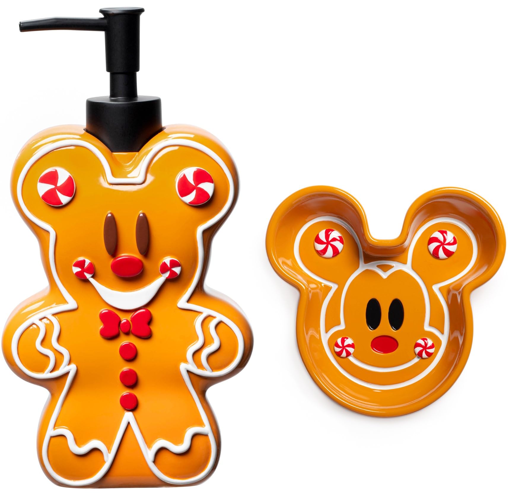 Foto 2 pulgar | Set de Baño Jay Franco Gingerbread 2 Piezas- Venta Internacional