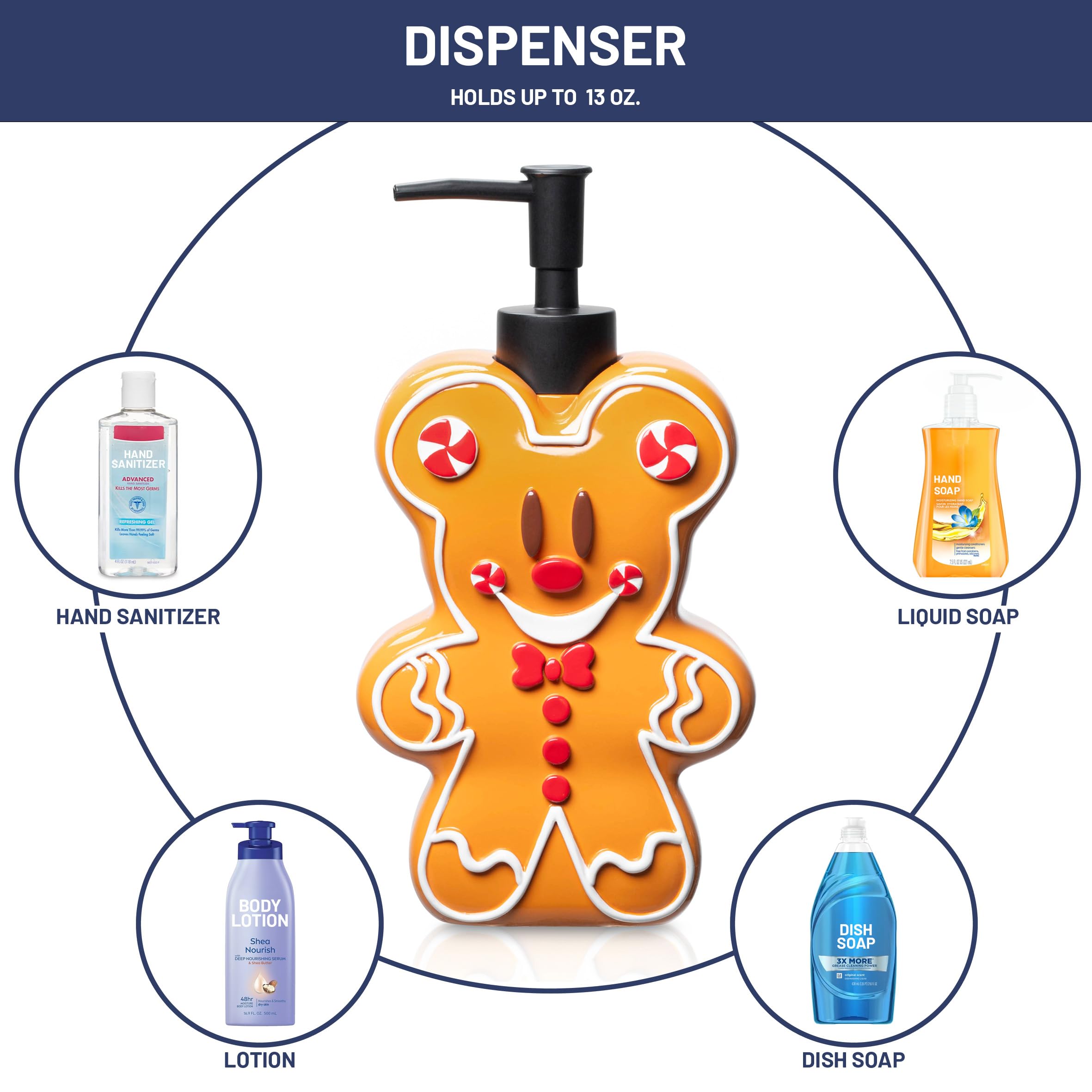 Foto 2 | Set de Baño Jay Franco Gingerbread 2 Piezas- Venta Internacional