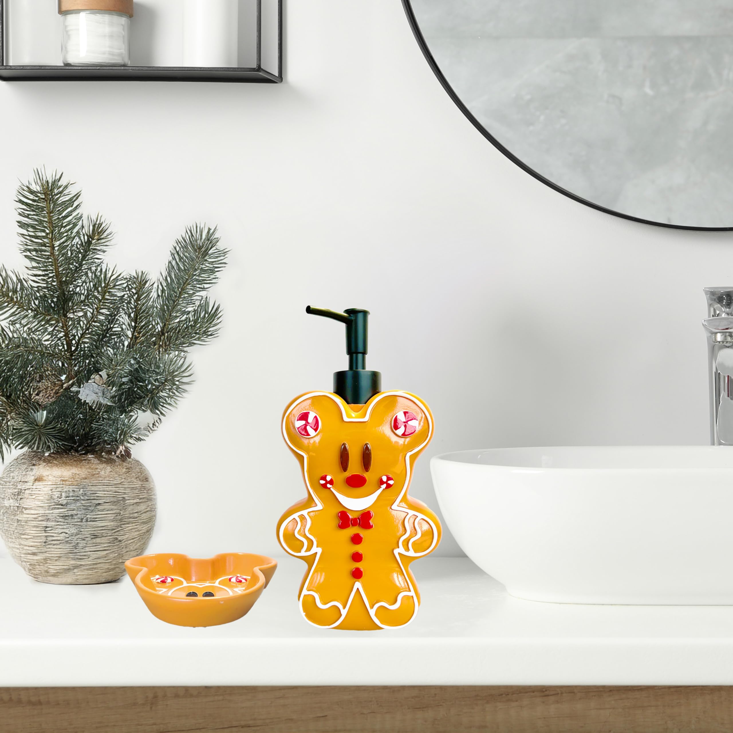 Foto 4 | Set de Baño Jay Franco Gingerbread 2 Piezas- Venta Internacional