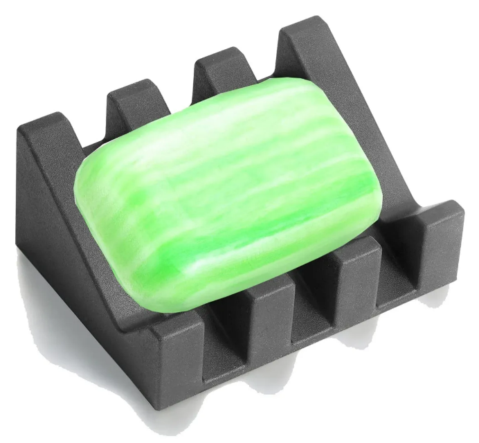 Foto 3 pulgar | Exclusiva Jabonera Xtellar De Silicona De Alta Calidad Con Super Drenaje, Set De 2, Color Negro