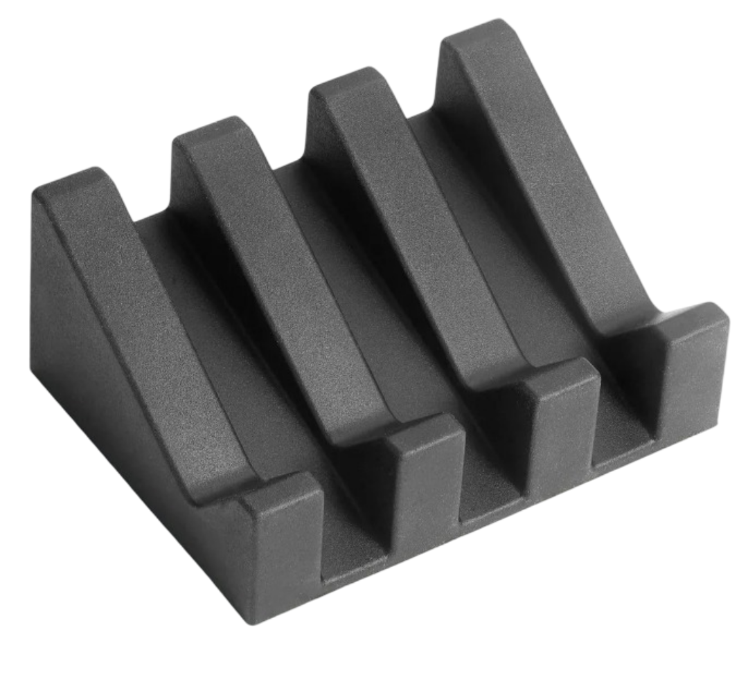 Foto 5 pulgar | Exclusiva Jabonera Xtellar De Silicona De Alta Calidad Con Super Drenaje, Set De 2, Color Negro
