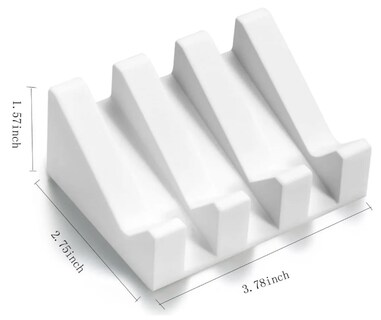 Foto 4 | Exclusiva Jabonera Xtellar De Silicona De Alta Calidad Con Super Drenaje, Set De 2, Color Negro