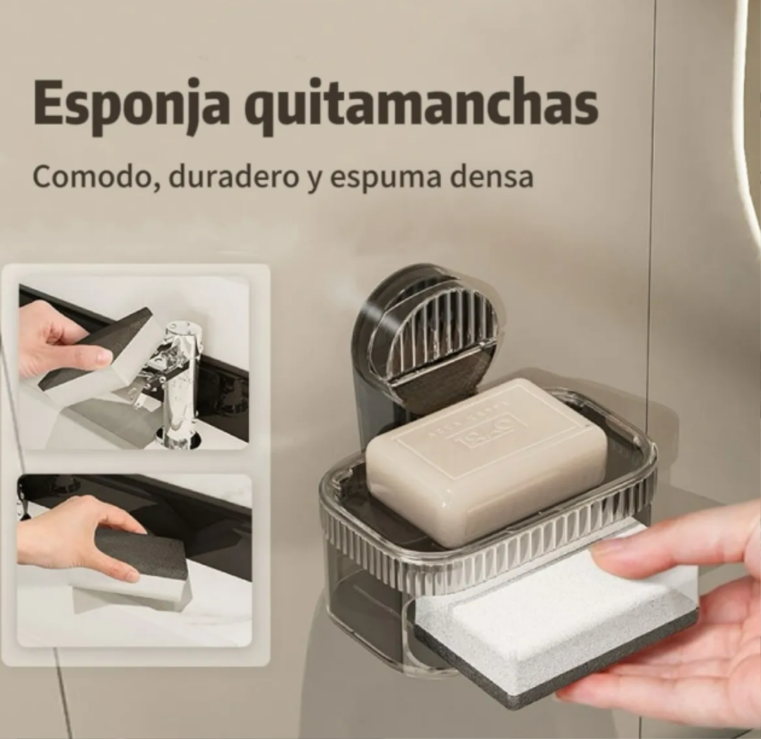 Foto 4 | Xtellar Jabonera Deluxe 2 En 1: Comodidad Y Durabilidad Para Tu Baño