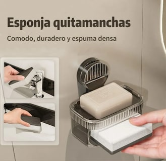 Foto 4 | Xtellar Jabonera Deluxe 2 En 1: Comodidad Y Durabilidad Para Tu Baño