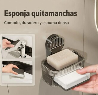 Foto 2 | Xtellar Jabonera Deluxe 2 En 1: Comodidad Y Durabilidad Para Tu Baño