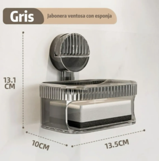Foto 4 | Xtellar Jabonera Deluxe 2 En 1: Comodidad Y Durabilidad Para Tu Baño