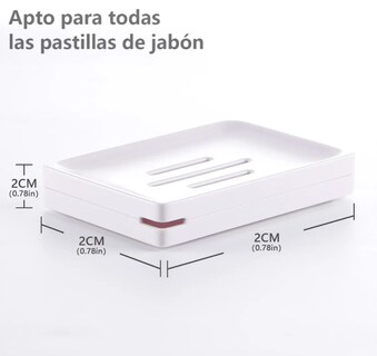 Foto 3 | Conjunto De 2 Jaboneras Xtellar Premium Desmontables De Limpieza Fácil Para Ahorro De Jabón
