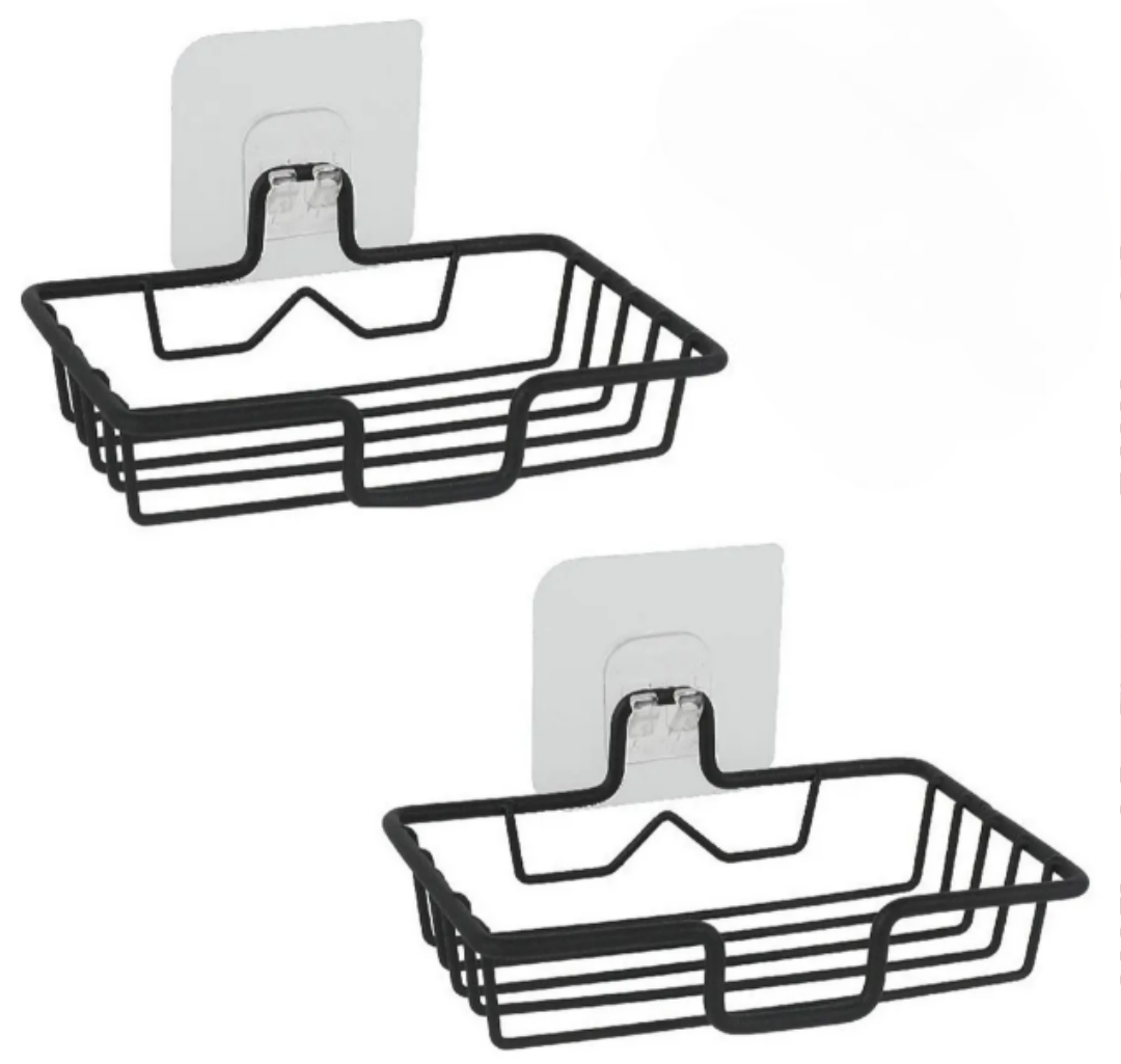 Juego De 2 Jaboneras Acero Inoxidable Premium Xtellar Para Baño