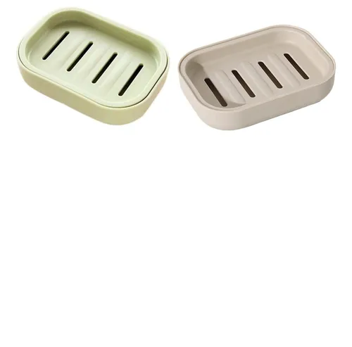 Jabonera Desmontable Xtellar Para Fácil Limpieza Set De 2 Piezas