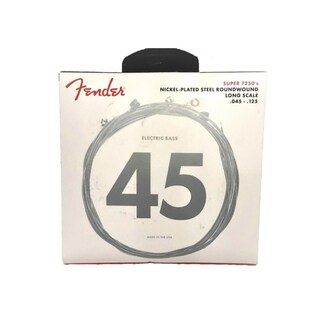 Foto 1 | Cuerdas para Bajo Eléctrico Fender Plateadas de Níquel .045 - .125