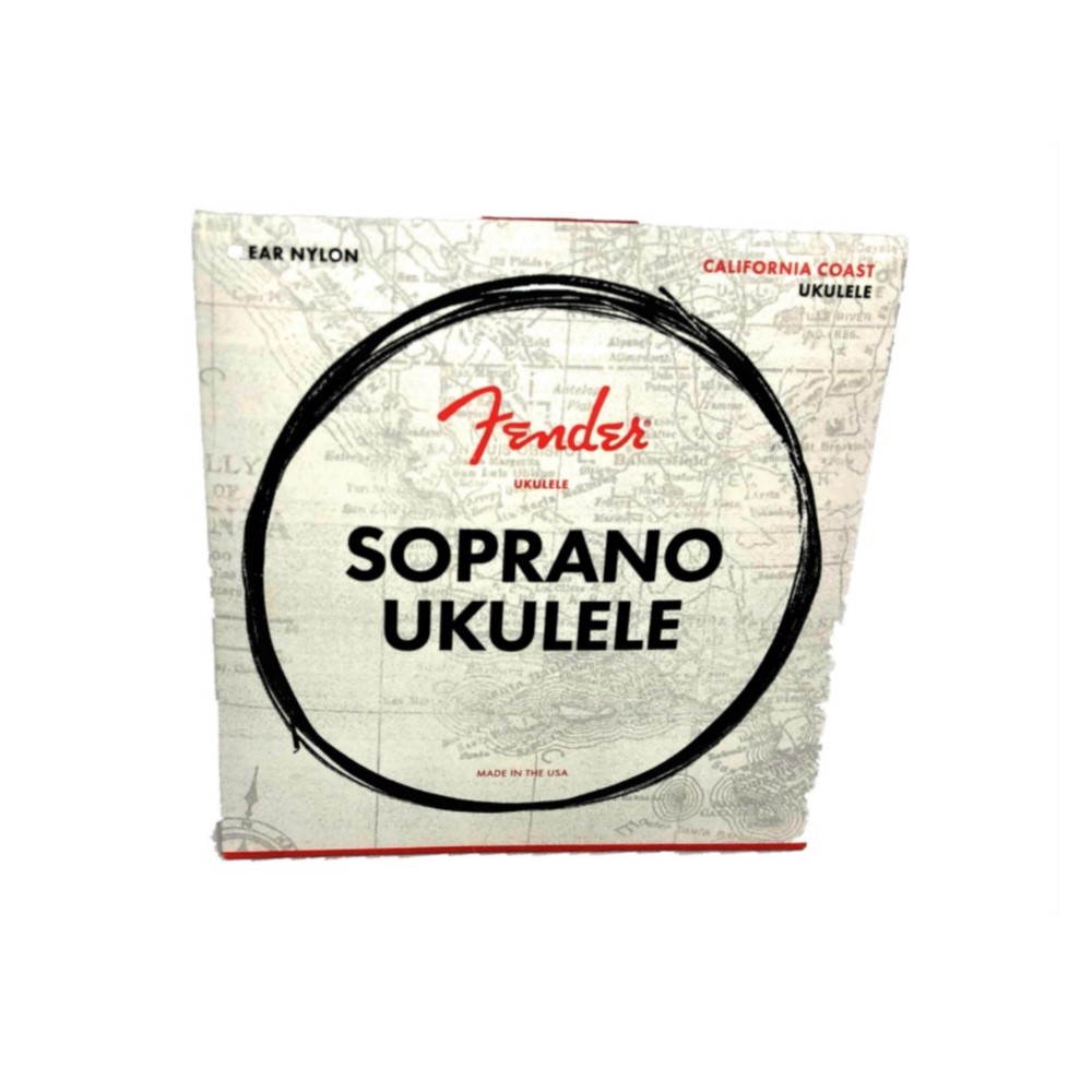 Cuerdas Fender para Ukulele Soprano de Nailon