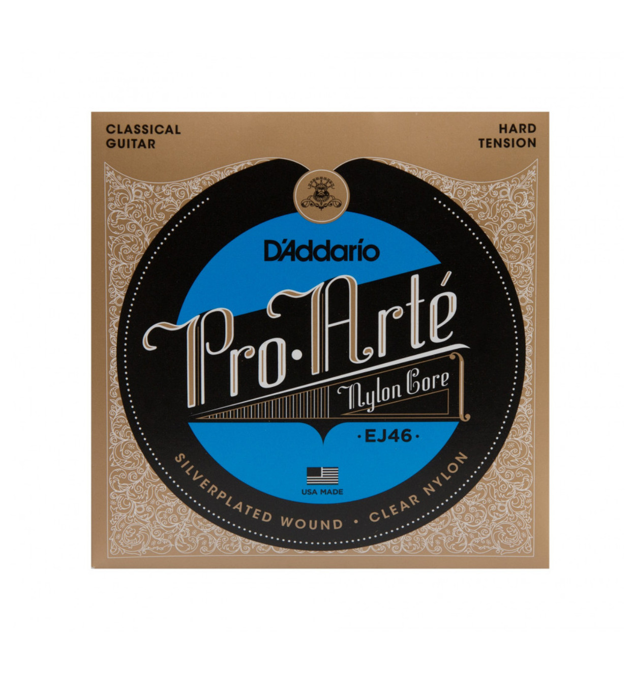 Pro-arte para Guitarra Acústica Alta Tensión D’addario Ej46 Multicolor