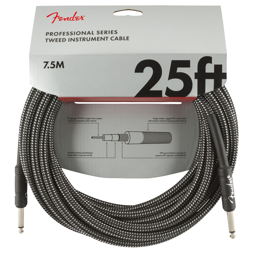 Foto 4 pulgar | Cable Fender 7.5 m 0990820071 para Guitarra o Bajo