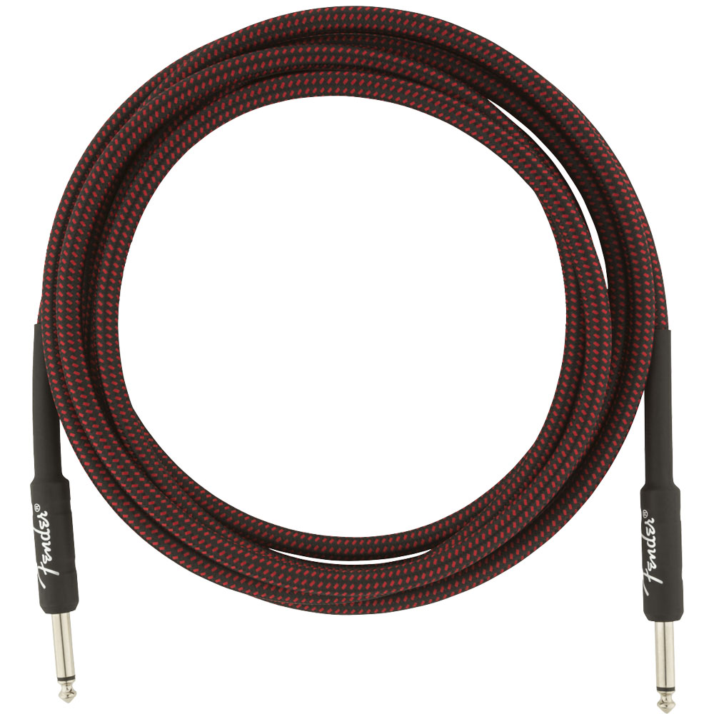 Foto 3 pulgar | Cable Fender  3 M Rojo para Guitarra o Bajo Tweed