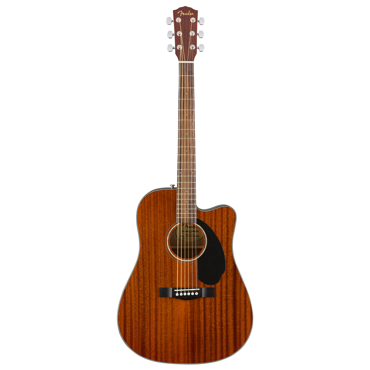 Guitarra Electroacústica Fender Cd-60sce  color Café Dread All Mahogany 0970113022