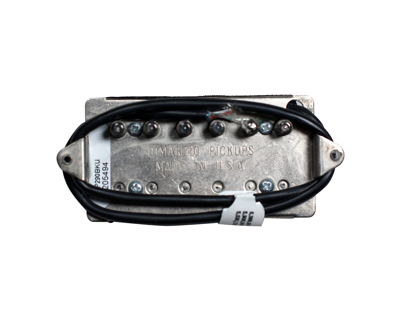 Pastilla Dimarzio Humbucker para Puente Fortitude Dp290 color Plateado