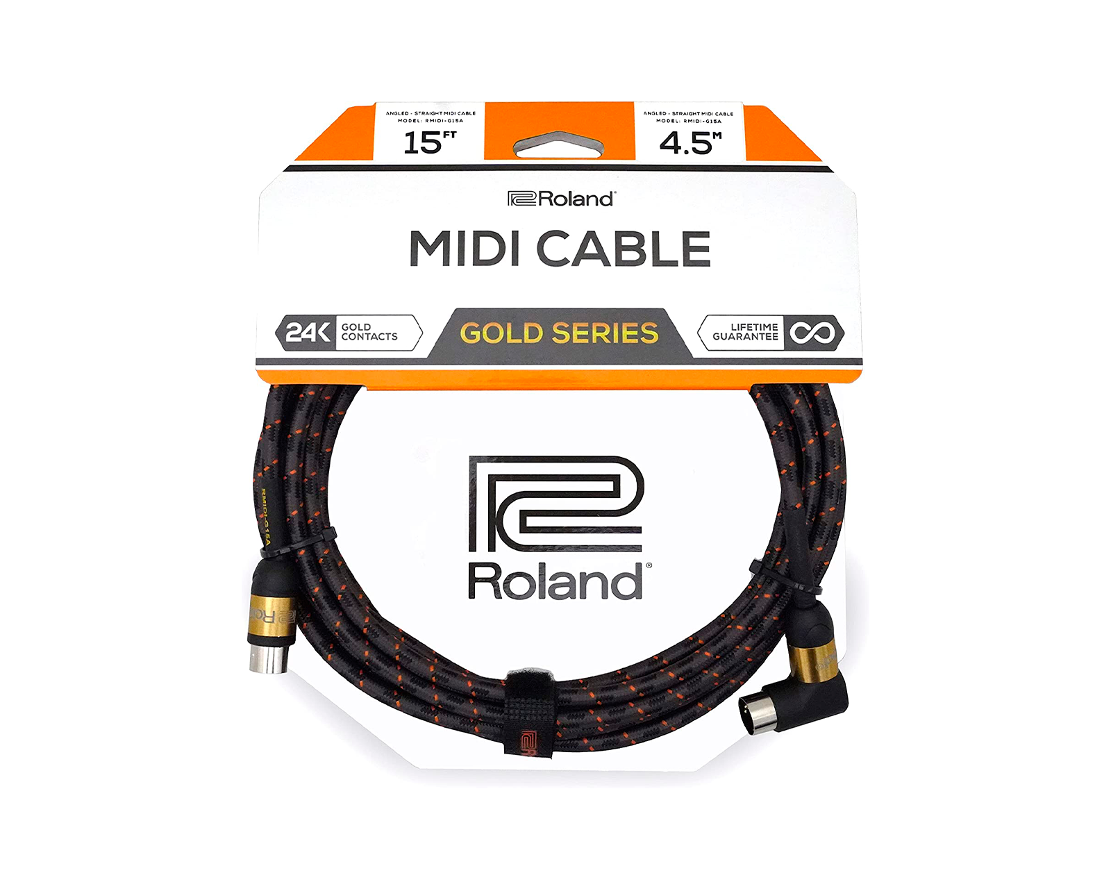 Foto 2 pulgar | Cable Roland Rmidi-g5a color Negro